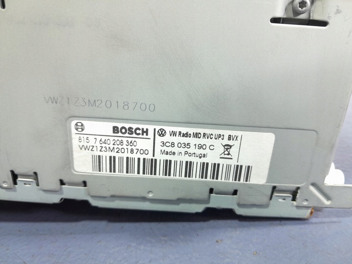 фото №7, Vw passat b7 радио cd навигация 3c8035190c