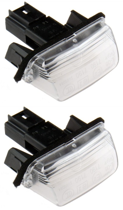 фото №15, Abakus подсветка номерного знака регистрационный левый