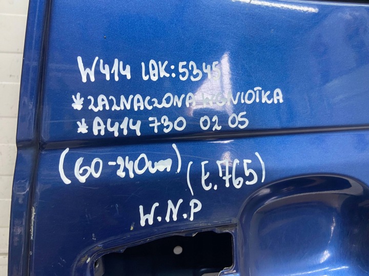 фото №14, Mercedes vaneo w414 двері зсувні ліве 5345 a4147300205