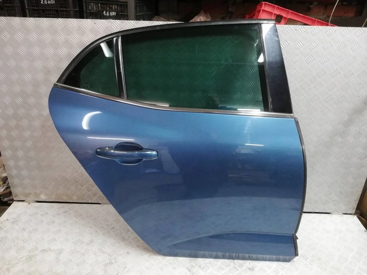 фото №1, Renault megane iv двері праві зад terqe hb