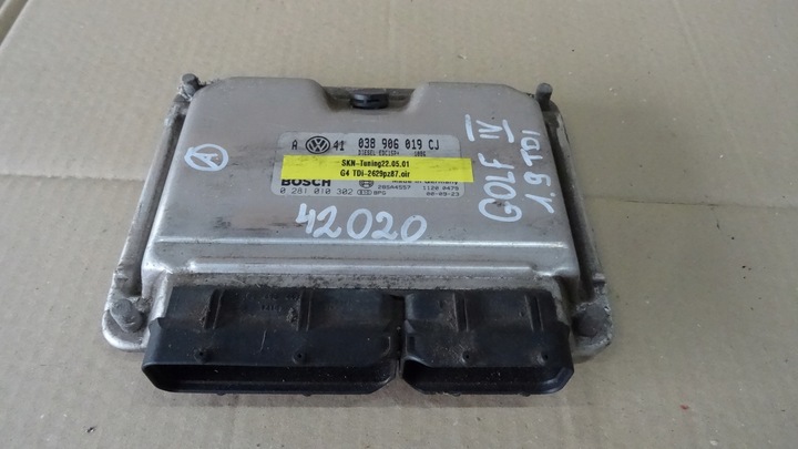 фото №1, Golf iv 4 компьютер блок управления 038906019cj