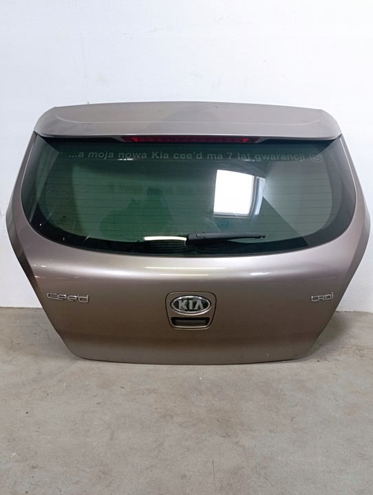 фото №1, Kia ceed кришка багажника з скло голий