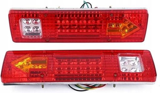 фото №12, Лампы задние led do прицепа комплект лампа do прицеп полуприцеп эвакуатор задняя