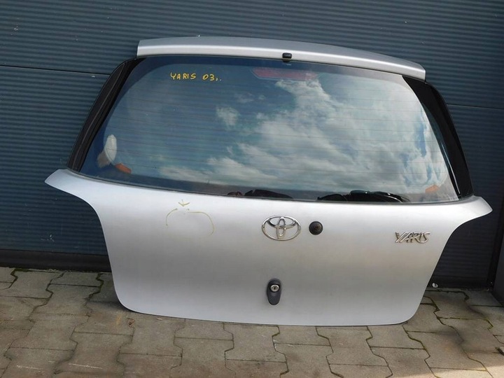 фото №8, Toyota yaris i 1.4 d 03r 5d кришка зад задня