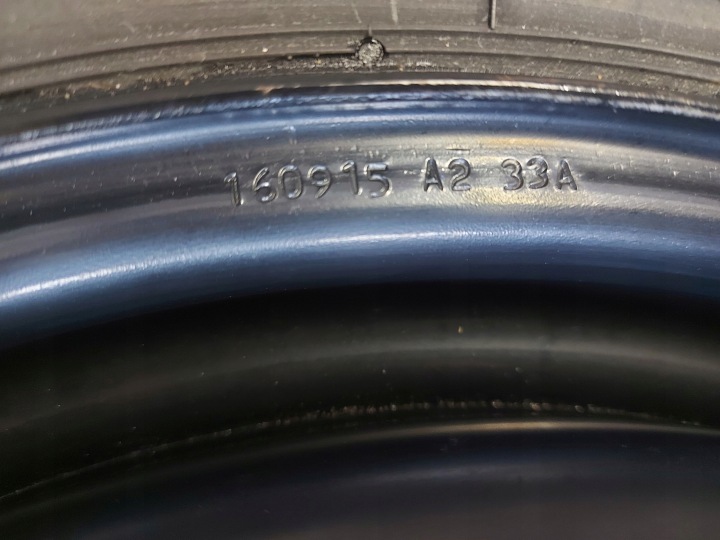 фото №11, Peugeot citroen c4 докаточное колесо (докатка) 125/85/16 99m 5x108 28ar1