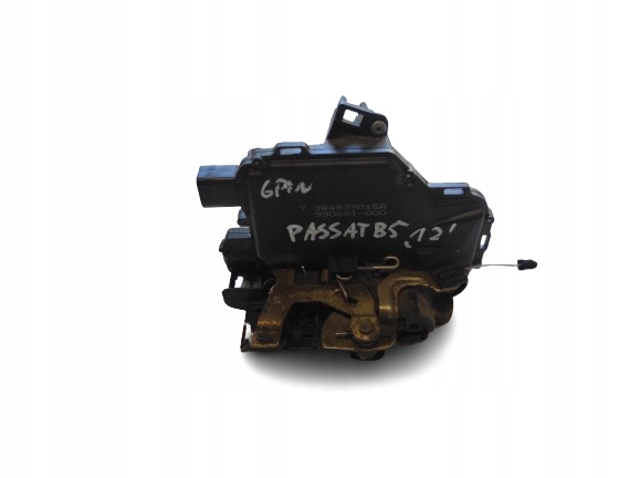 фото №1, Vw passat b5 96- замок лівий зад 6pin 3b4839015a