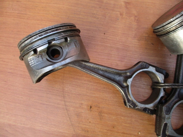 фото №12, Opel astra ii g meriva combo 1.6 8v z16se поршень 13101850 24772a + шатун