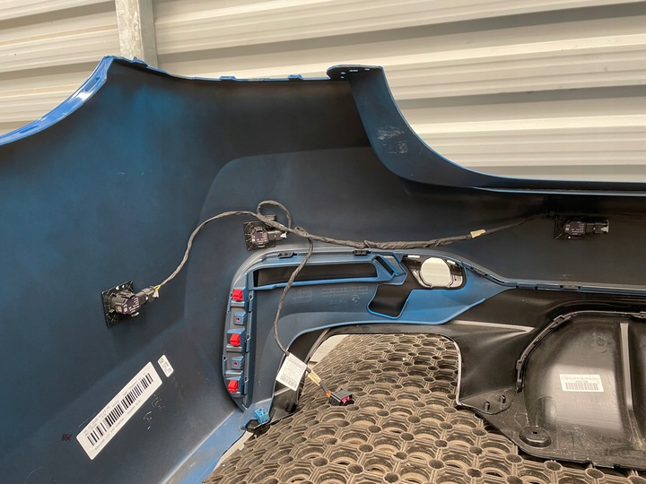 фото №12, Бампер зад m5 f90 lci p7l voodoo блакитний 6xpdc