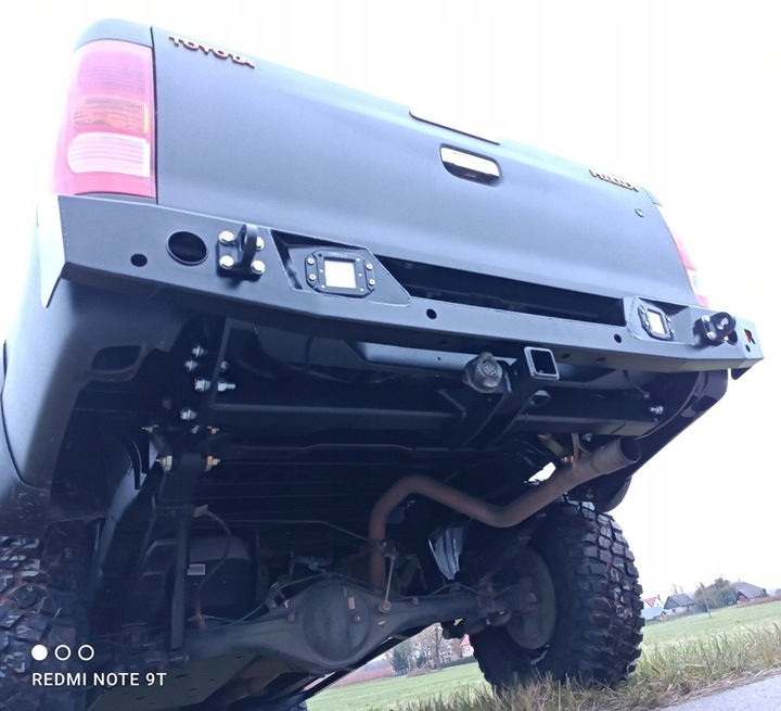 фото №10, Toyota hilux vii бампер сталевий зад задній rtech