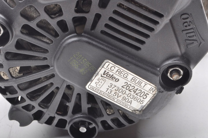 фото №7, Hyundai i20 kia picanto ii 1.2 16v 85km генератор 37300-03605