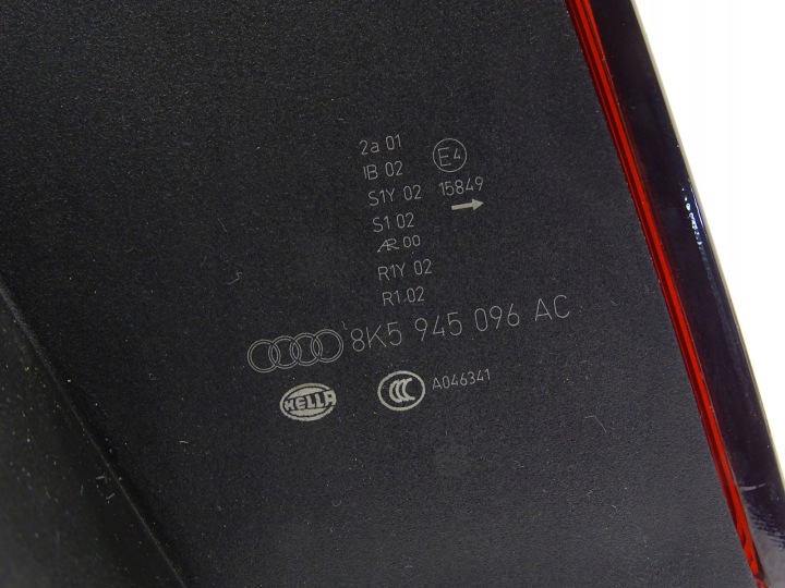 фото №8, Фара правая задняя правое зад audi a4 b8 рестайлинг sedan led s-line 8k5945096ac