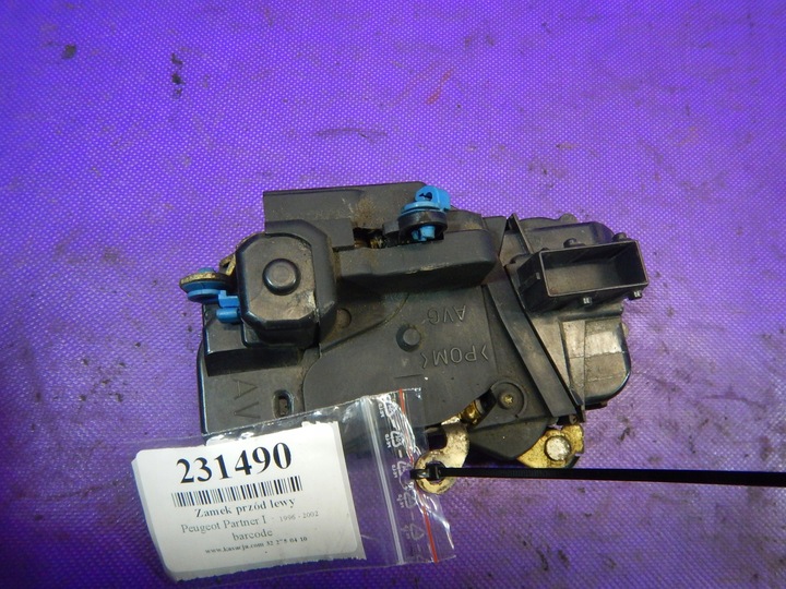 фото №1, Peugeot partner i 96-02 замок перед лівий