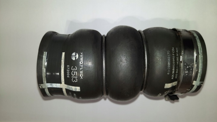 фото №1, Citroen c5 iii x7 1.6 e-hdi труба шланг интеркулер 9685598580