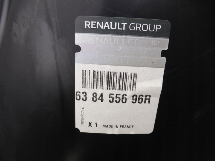 фото №5, Renault zoe рестайлінг підкрилок перед передні ліві передня запчастина нове org познань