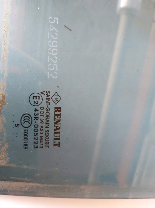 фото №6, Renault zoe скло лівий зад 15r підйомник ручний