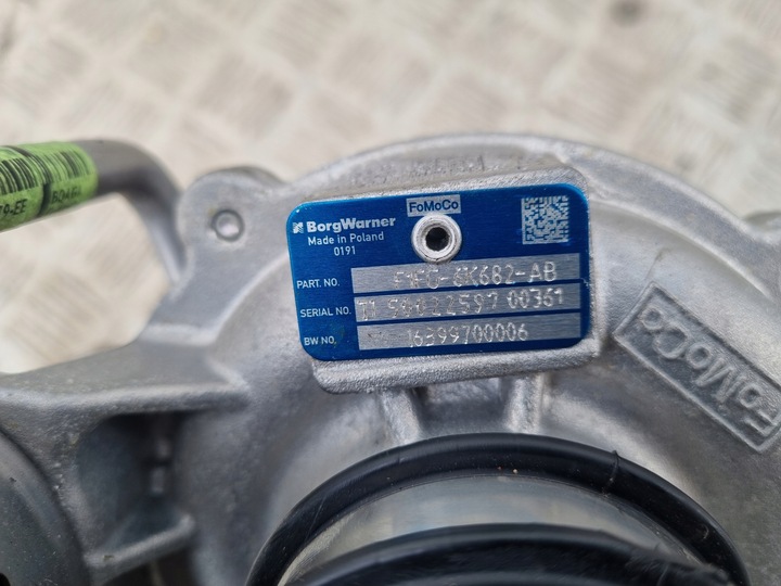 фото №9, Kuga mk2 1.5 ecoboost турбонагнітач f1fg-6k682-ab