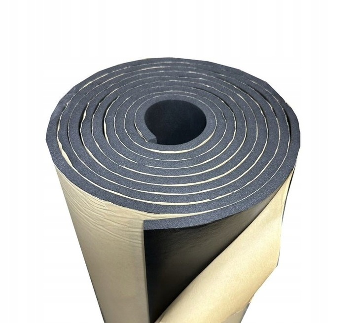 фото №14, Піна kauczukowa килимок гумова шумопоглинаюча з klejem 6mm 100x100cm