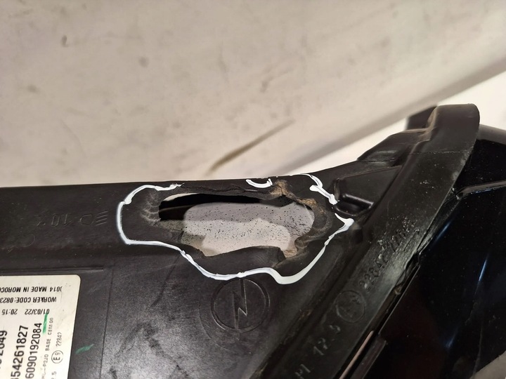 фото №9, Лампа перед правая 9829465380 opel corsa f 19-