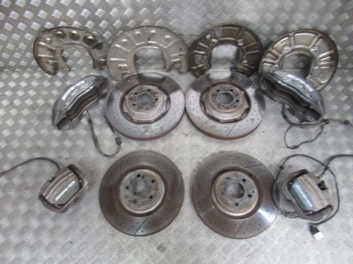 фото №6, Mercedes glc amg s 6.3 тормоза зажимы диски комплект