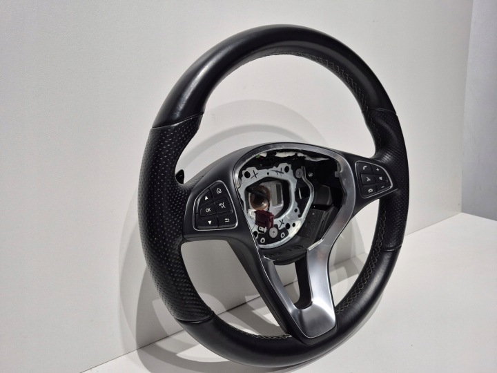 фото №10, Mercedes класс v vito w447 14- руль кожаный многофункциональная состояние bdb