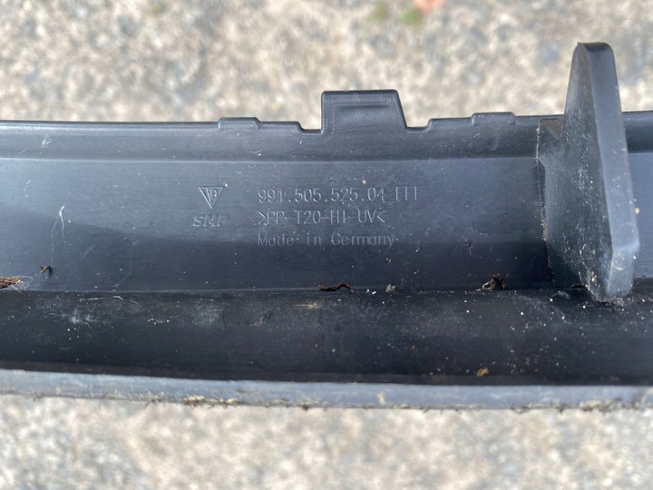 фото №9, Porsche 991 911 спойлер спойлер бампера 99150552504 оригінал