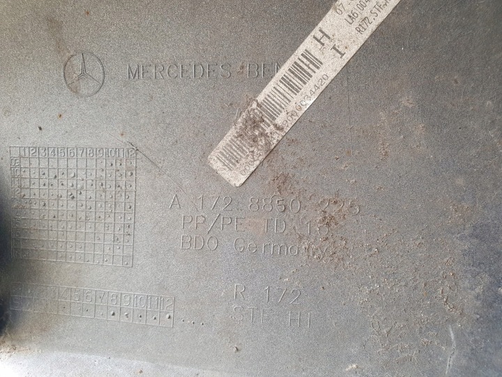 фото №6, Mercedes slk бампер задний a1728850225