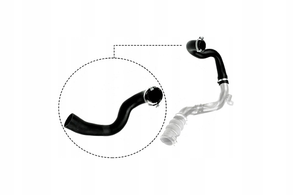 фото №2, Шланг радиатор ford tourneo connect transit connect 1.8d