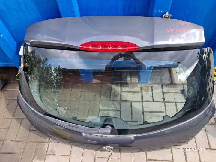фото №6, Peugeot 208 задняя крышка багажника w цвете корпус поддона 2015 отверстие pod камера