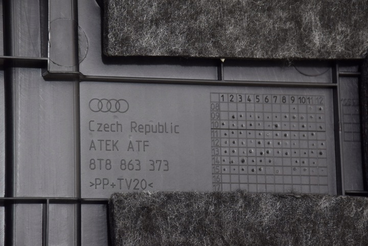 фото №5, Audi a5 8t підтримка підлога багажника 14km