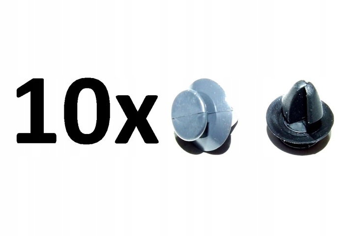 фото №1, 10x кліпса штифт оббивка порогів двері крила peugeot citroen renault