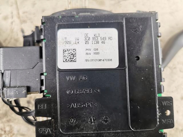 фото №10, Vw passat b6 перемикач комбінований стрічка 3c0953549ad 3c0959653b 3c9953513s