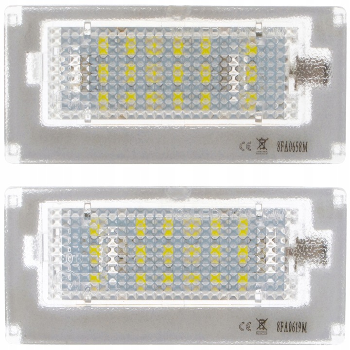 MINI COOPER R50 R52 R53 ÉCLAIRAGE NUMÉROS LED vg-tl-007