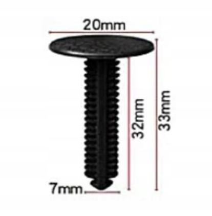 фото №3, Універсальні застібки затискачі кліпси автомобільні обшивка оббивка накладка двері