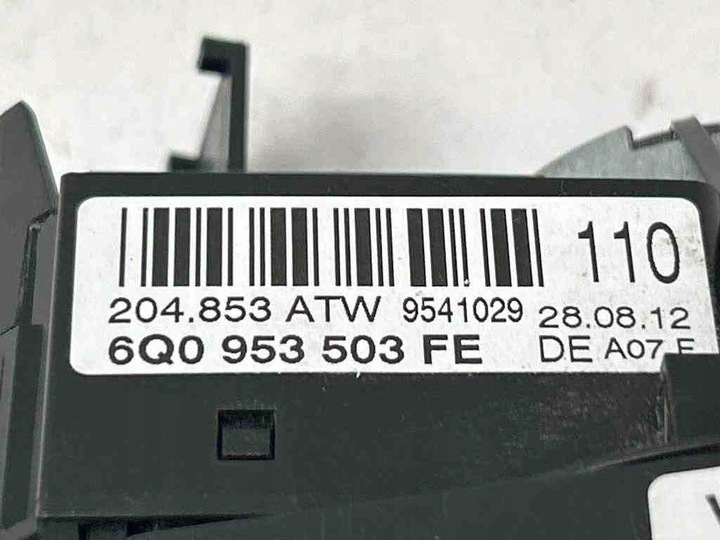фото №11, Подрулевые рычаги vw transporter v t5 фургон 6q0953503fe 2.0l дизель 2013
