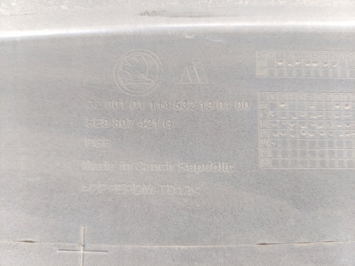 фото №9, Skoda octavia iii 16-20 рестайлинг универсал бампер зад 5e9807421g