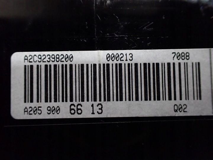 фото №8, Дисплей head up hud європа mercedes c-klasa w205 14r