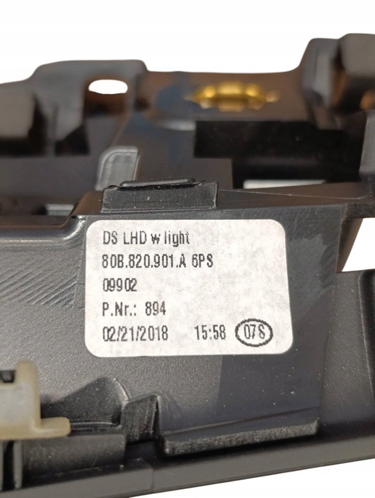 фото №7, Audi q5 sq5 2018 всі бокова решітка повітропровід панелі розподільчої