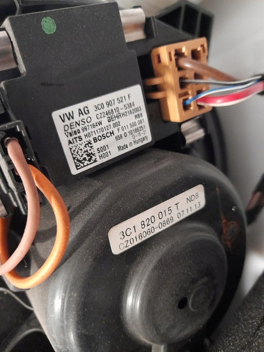 фото №11, Vw passat cc 3c8 b7 3aa 3ab 2013r отопитель комплектная европа супер состояние