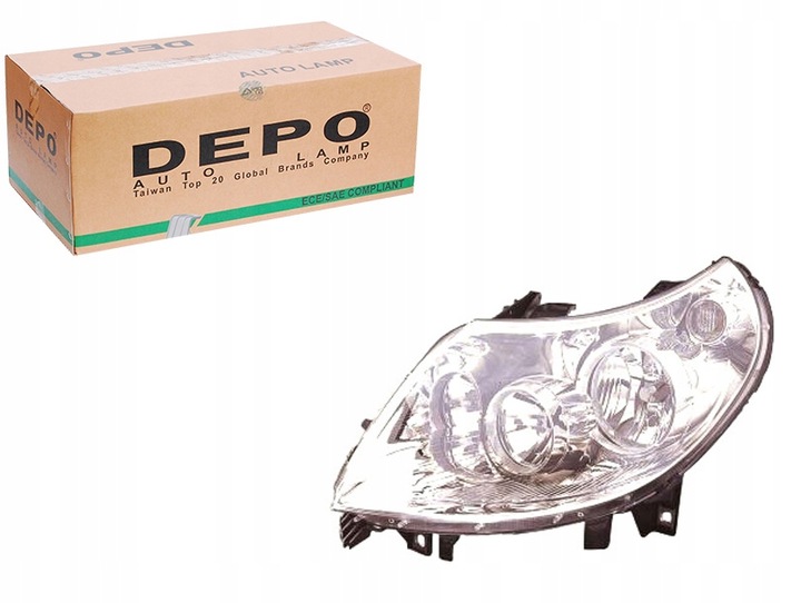 фото №1, Depo фара лампа передняя dep, 552-1124l-ld-em