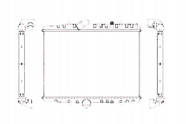 фото №1, Радіаторів двигуна citroen c5 c5 i peugeot 607 2.2d