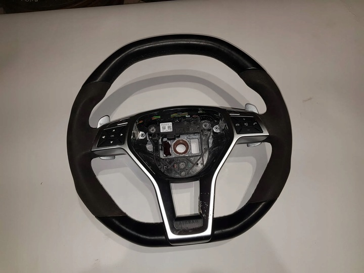 фото №1, Mercedes c w204 204 63 amg w218 w212 кермо шкіра пелюстки