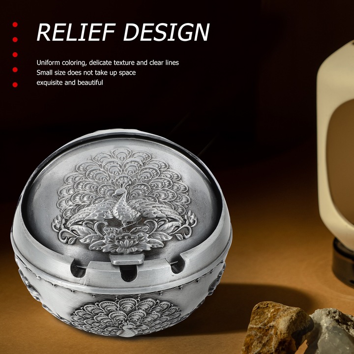 фото №12, Попільничка na письмовий стіл ретро вінтажний європейська декоративна оцинковка