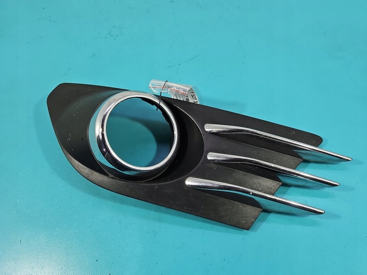 фото №4, Заглушка галоген решітка бампера ліва решітка peugeot 5008 i 09-13 хром