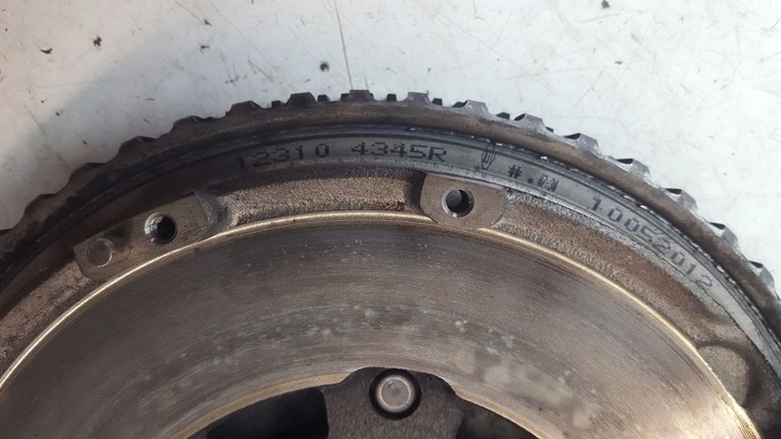 фото №8, Колесо двомасовий renault 1,2 tce h5f400