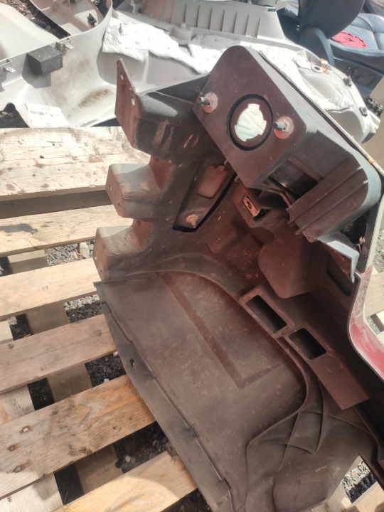 фото №13, Jeep cherokee liberty kk 07-12 бампер перед передній бордовий kpl