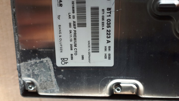 фото №10, S4 b8 рестайлінг a4 підсилювач bang olufsen 8t1035223a