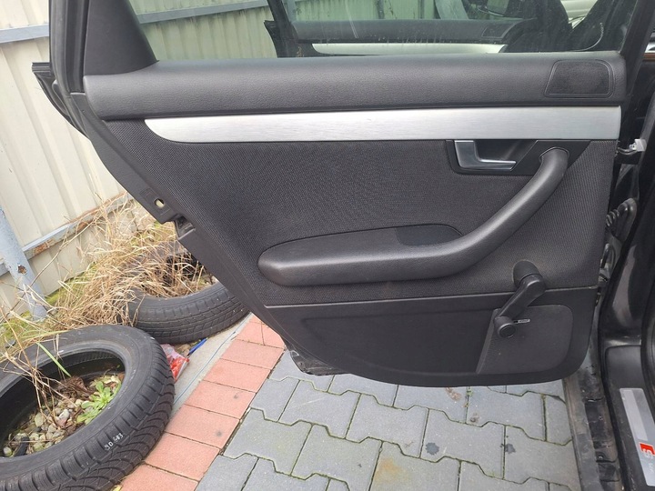 фото №10, Сиденья комплект левый правые диван зад + обшивки audi a4 b7 s-line универсал