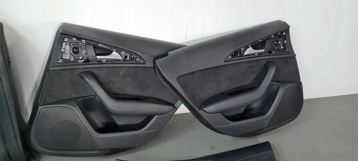 фото №10, A6 c7 4g рестайлінг сидіння диван sline алькантара підігрів електричні універсал uk