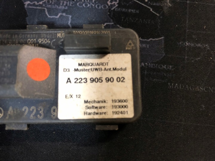 фото №8, Mercedes w223 модуль ultra широкий band 2239059002