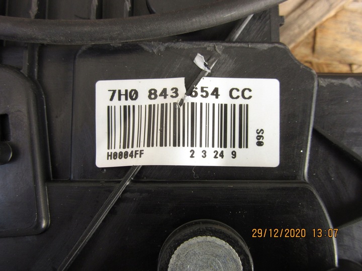 фото №12, Замок двері зсувних vw transporter 03-08 vag 7h0843654cc